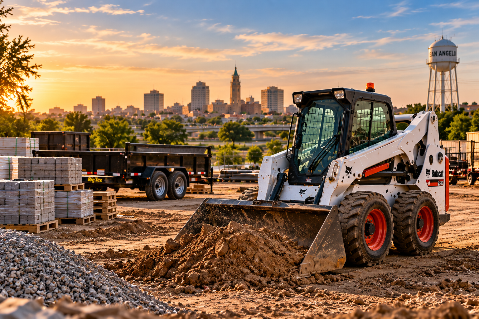 Skid steer for rent