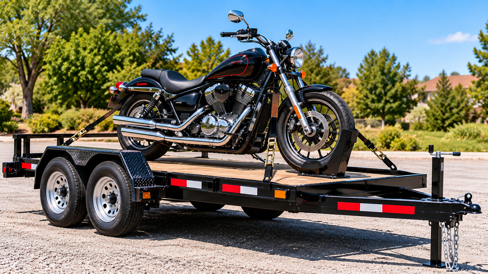Motorcycle Trailers for Rent
